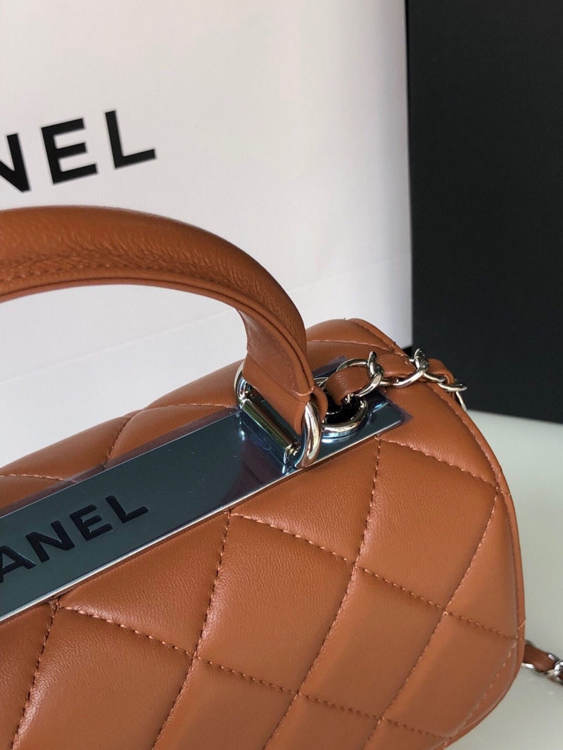 Ch**el top handle bags